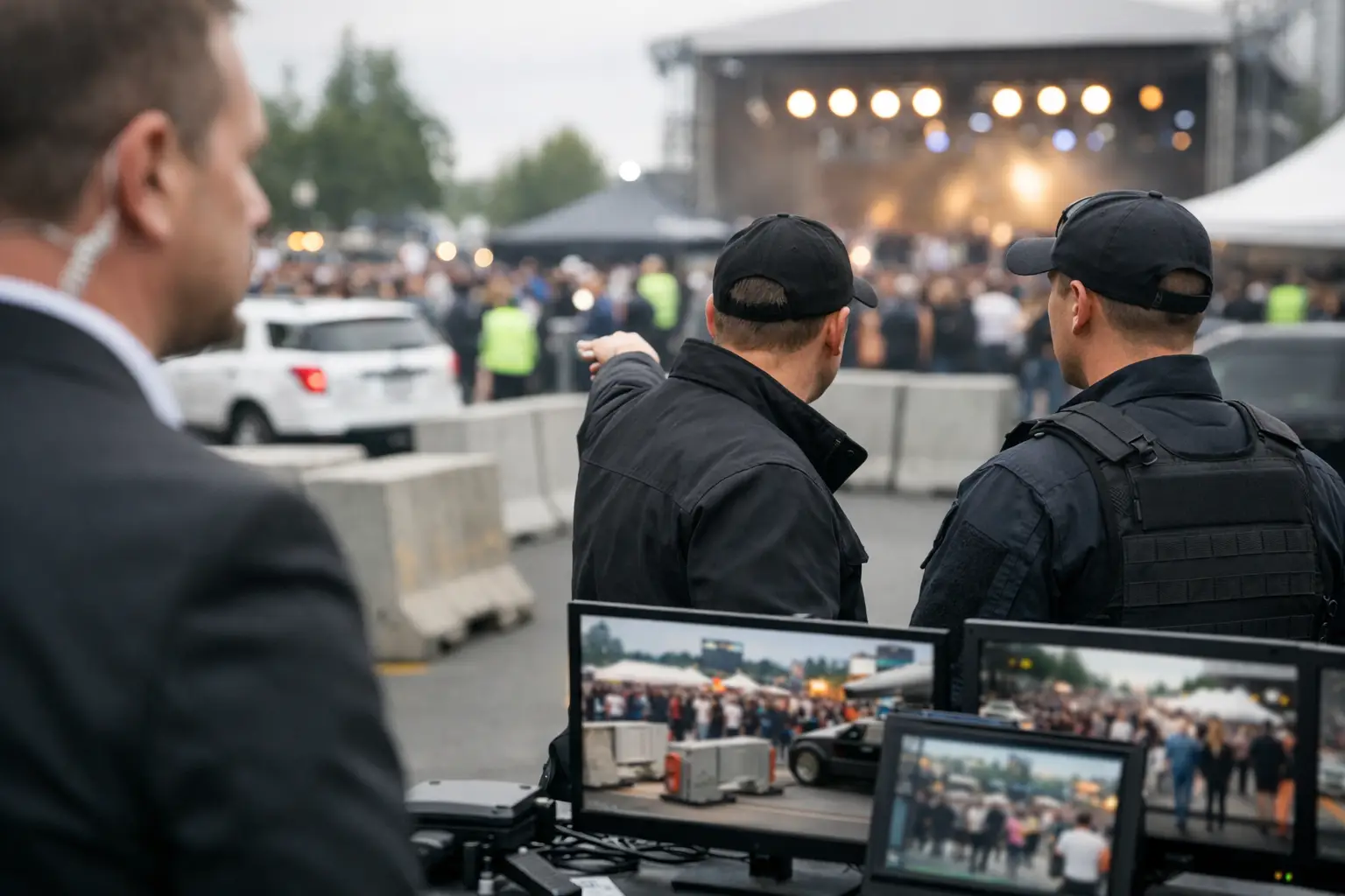 Protecting Events From Vehicle Attacks in Practice